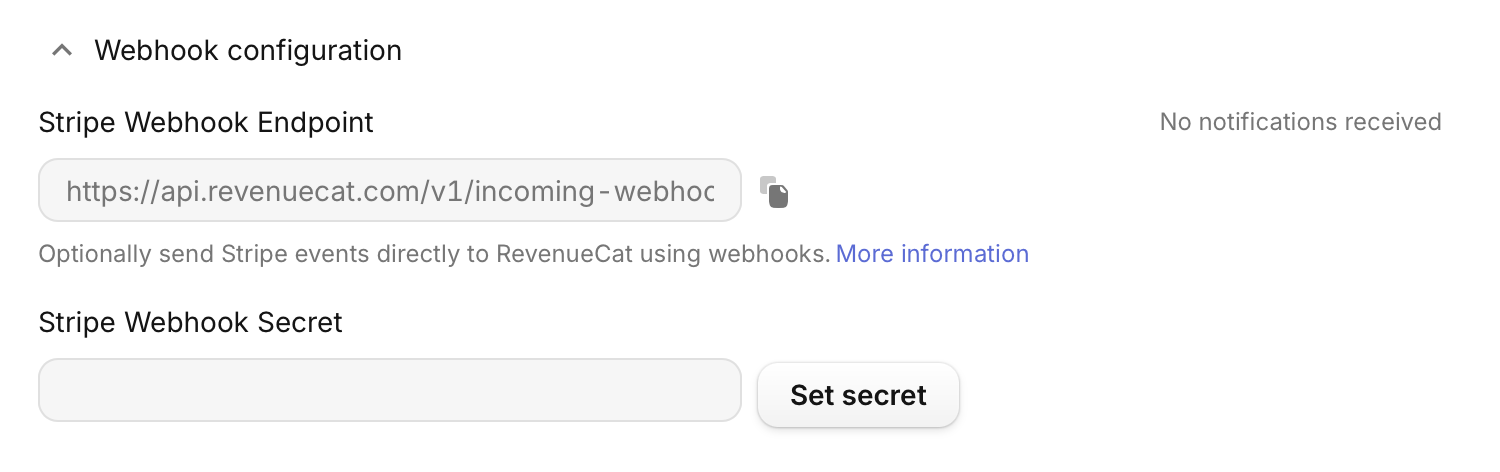 Webhook URL