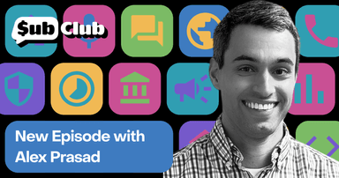 New Sub Club podcast episode with V1 Sports' Alex Prasad