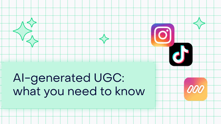 AI-generated ads: balancing attention and trust in user-generated content