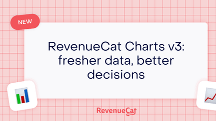 RevenueCat Charts v3: fresher data, better decisions
