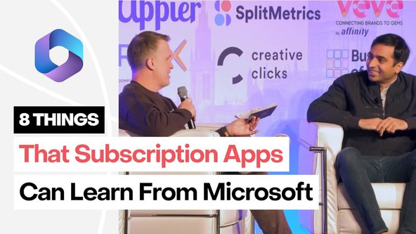 8 things Microsoft can teach us about building successful subscription apps