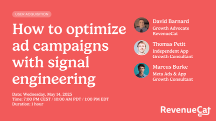 Signal engineering: How to optimize ad campaigns with smarter events
