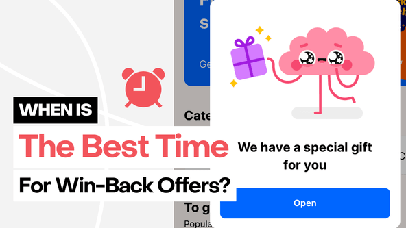 When is the best time to send a win-back offer?